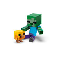 LEGO konstravimo rinkinys - LEGO Minecraft 21582 Chicken Jockey 344 vnt. LEGO konstravimo rinkinys - LEGO Minecraft 21582 Chicken Jockey 344 vnt.