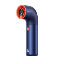 Nešiojamas Ventiliatorius - AECOOLY Aero Ultra, 7 Greičiai, 4500 mAh Baterija, Mėlyna, Oranžinė