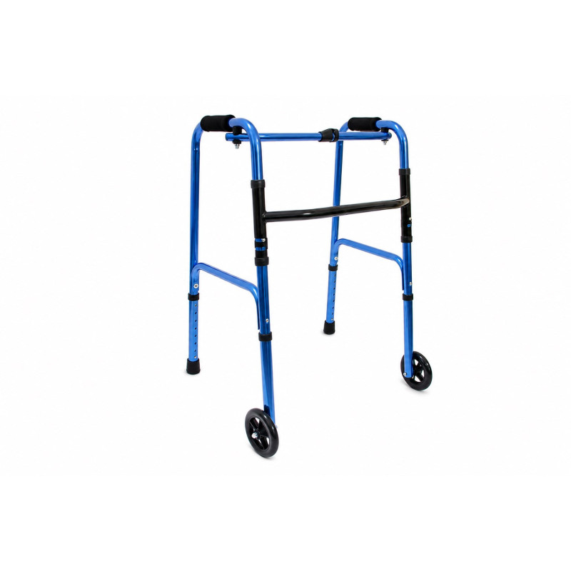Ėjimo pagalbininkas - REHA FUND Walker RF-131 / N, Lengvas Aliuminis, 100 kg, Mėlyna