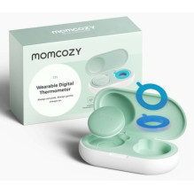 Termometras - Momcozy T31 Išmanus Kūdikio Termometras Bluetooth, Atminties Funkcija, 20-45 °C, Žalias Termometras - Momcozy T31 Išmanus Kūdikio Termometras Bluetooth, Atminties Funkcija, 20-45 °C, Žalias