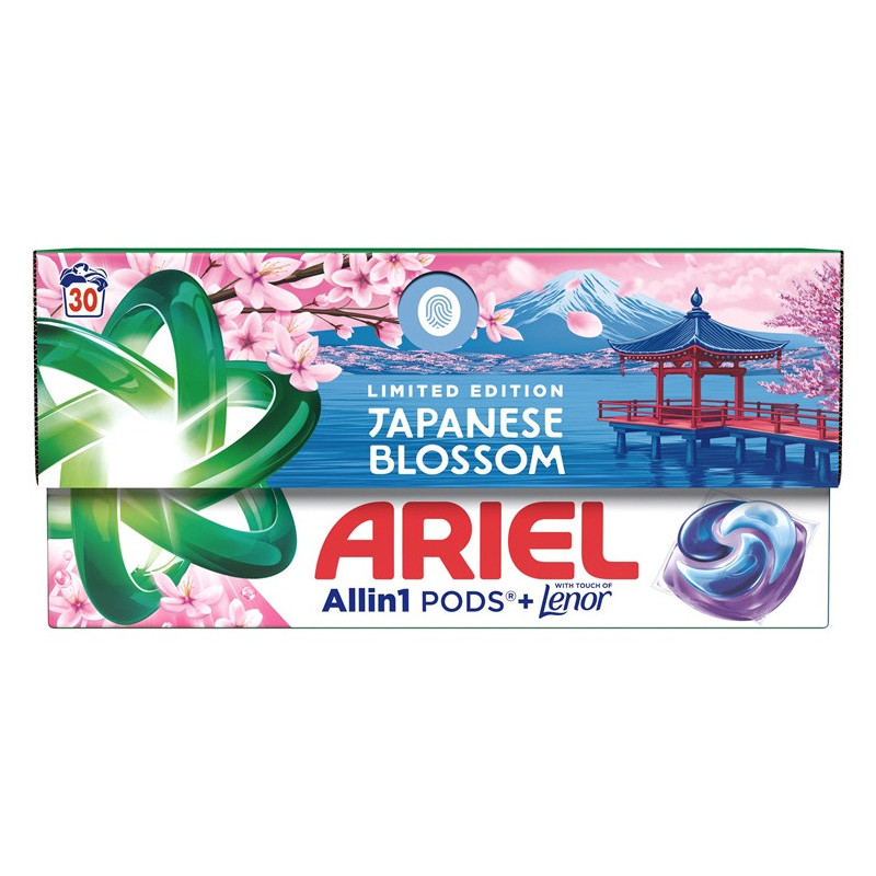 KAPSULĖS SKALBIMO JAPANESE BLOSSOM 30SK