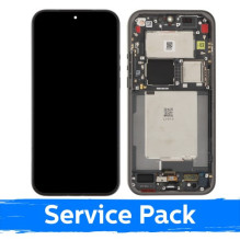 Ekranas skirtas Xiaomi 17 Ultra su rėmeliu / Black / (Service Pack)