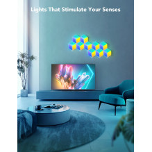 Išmanusis Sieninis Šviesos Šaltinis - Govee Glide Hexa Pro 72W Wi-Fi / Bluetooth Multicolor Išmanusis Sieninis Šviesos Šaltinis - Govee Glide Hexa Pro 72W Wi-Fi / Bluetooth Multicolor