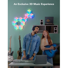 Išmanusis Sieninis Šviesos Šaltinis - Govee Glide Hexa Pro 72W Wi-Fi / Bluetooth Multicolor Išmanusis Sieninis Šviesos Šaltinis - Govee Glide Hexa Pro 72W Wi-Fi / Bluetooth Multicolor