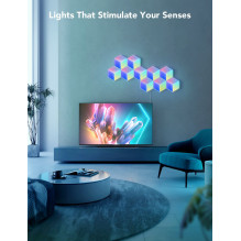 Išmanusis Sieninis Šviesos Šaltinis - Govee Glide Hexa Pro 72W Wi-Fi / Bluetooth Multicolor Išmanusis Sieninis Šviesos Šaltinis - Govee Glide Hexa Pro 72W Wi-Fi / Bluetooth Multicolor