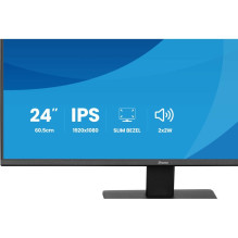 Monitorius - iiyama ProLite X2491HS-B1 24-Colių Full HD IPS, HDMI, DisplayPort Monitorius - iiyama ProLite X2491HS-B1 24-Colių Full HD IPS, HDMI, DisplayPort