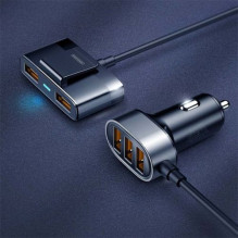Joyroom Car Charger 5-in-1, U+U+U+U+U 31W, Black (JR-CL03) Joyroom Car Charger 5-in-1, U+U+U+U+U 31W, Black (JR-CL03)