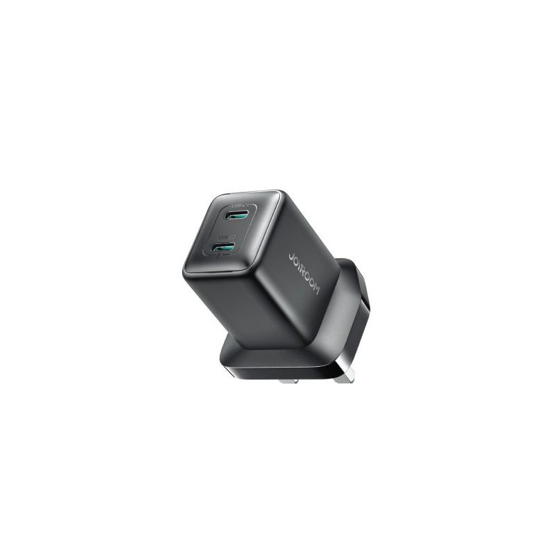 Joyroom Travel Charger (UK) C+C. PD 45W, Black (JR-TCG17)