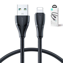 Joyroom USB - Lightning Cable Surpass Series, 2.4A, 1.2m, Black (S-UL012A11) Joyroom USB - Lightning Cable Surpass Series, 2.4A, 1.2m, Black (S-UL012A11)