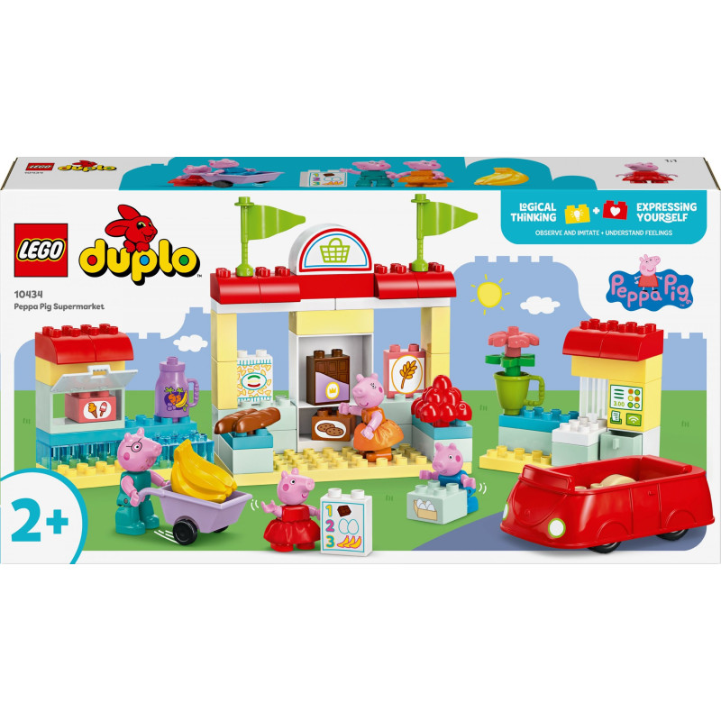 LEGO Duplo blocks - Peppa and supermarket