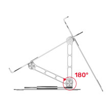 Nešiojamo Kompiuterio Laikiklis - Unitek OT180SL01 360° Reguliuojamas 10-16" Nešiojamiesiems Kompiuteriams