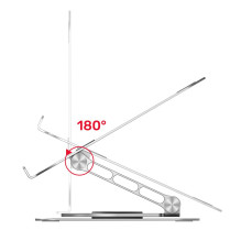 Nešiojamo Kompiuterio Laikiklis - Unitek OT180SL01 360° Reguliuojamas 10-16" Nešiojamiesiems Kompiuteriams