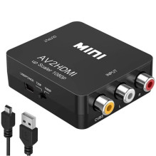 Video konverteris Reach RCA to HDMI Full HD 1080p Video konverteris Reach RCA to HDMI Full HD 1080p