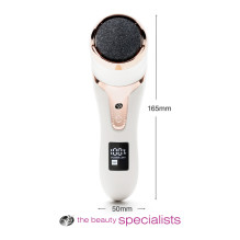 Rio PEDI5-EU / 1.1 Go Smooth Electric Foot File With Vacuum Action, White