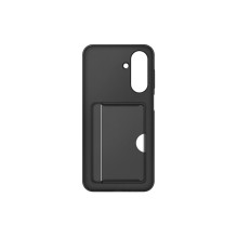 Phone case with card slot for Galaxy A17, black Phone case with card slot for Galaxy A17, black