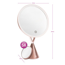 Rio MMCO-EU / 1,4 Illuminated HD Make Up Mirror Rose Gold