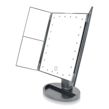 Rio MMFD-EU / 1,6 24 LED Touch Dimmable Makeup Mirror, Black
