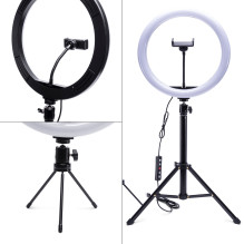 Rio RL12-EU / 1,4 30 cm studijinis RGB žiedinis šviestuvas grožiui
