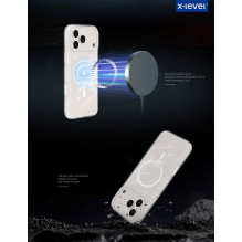 X-Level Space II MagSafe Case for Apple iPhone 16 Pro Max Clear