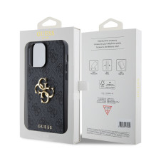 Case Guess PU 4G Metal Logo Apple iPhone 14 Pro Max gray Case Guess PU 4G Metal Logo Apple iPhone 14 Pro Max gray