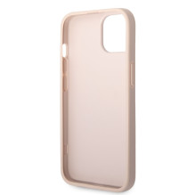 Case Guess PU 4G Metal Logo Apple iPhone 14 pink Case Guess PU 4G Metal Logo Apple iPhone 14 pink