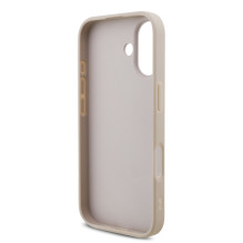 Dėklas Guess PU 4G Metal Logo Apple iPhone 17 rožinis Dėklas Guess PU 4G Metal Logo Apple iPhone 17 rožinis