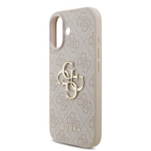Case Guess PU 4G Metal Logo Apple iPhone 17 pink Case Guess PU 4G Metal Logo Apple iPhone 17 pink