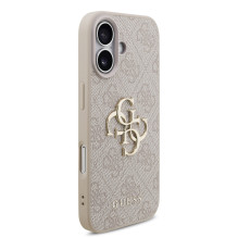 Case Guess PU 4G Metal Logo Apple iPhone 17 pink Case Guess PU 4G Metal Logo Apple iPhone 17 pink