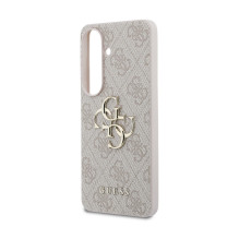 Dėklas Guess PU 4G Metal Logo Samsung S942 S26 rožinis Dėklas Guess PU 4G Metal Logo Samsung S942 S26 rožinis