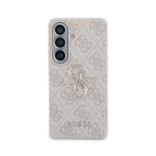 Case Guess PU 4G Metal Logo Samsung S942 S26 pink