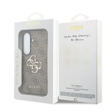 Case Guess PU 4G Metal Logo Samsung S942 S26 brown Case Guess PU 4G Metal Logo Samsung S942 S26 brown