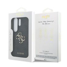 Dėklas Guess PU 4G Metal Logo Samsung S948 S26 Ultra pilkas Dėklas Guess PU 4G Metal Logo Samsung S948 S26 Ultra pilkas
