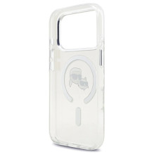 Dėklas Karl Lagerfeld IML KCH Heads Metal Frame MagSafe Apple iPhone 17 Pro Dėklas Karl Lagerfeld IML KCH Heads Metal Frame MagSafe Apple iPhone 17 Pro
