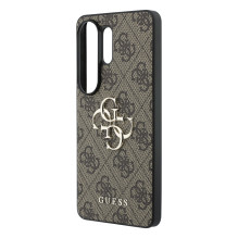 Case Guess PU 4G Metal Logo Samsung S948 S26 Ultra brown