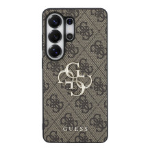 Dėklas Guess PU 4G Metal Logo Samsung S948 S26 Ultra rudas Dėklas Guess PU 4G Metal Logo Samsung S948 S26 Ultra rudas