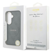 Dėklas Guess PU Leather 4G Gold Frame Magnetic Samsung S942 S26 juodas Dėklas Guess PU Leather 4G Gold Frame Magnetic Samsung S942 S26 juodas