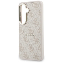 Case Guess PU Leather 4G Gold Frame Magnetic Samsung S942 S26 pink Case Guess PU Leather 4G Gold Frame Magnetic Samsung S942 S26 pink
