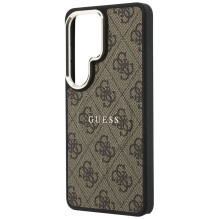 Case Guess PU Leather 4G Gold Frame Magnetic Samsung S948 S26 Ultra brown Case Guess PU Leather 4G Gold Frame Magnetic Samsung S948 S26 Ultra brown