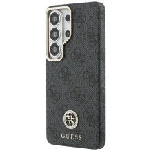 Dėklas Guess PU Leather 4G Strass Logo Gold Frame Magnetic Samsung S948 S26 Ultra juodas Dėklas Guess PU Leather 4G Strass Logo Gold Frame Magnetic Samsung S948 S26 Ultra juodas