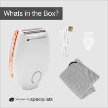 Rio SHSH-WH-BOT-EU / 1.0 Go Smooth Lady Shaver, White