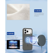 Dėklas X-Level Fluid Skin MagSafe Samsung S938 S25 Ultra mėlynas Dėklas X-Level Fluid Skin MagSafe Samsung S938 S25 Ultra mėlynas