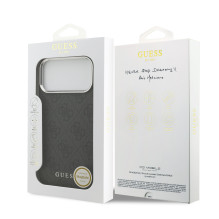 Case Guess 4G MagSafe Apple iPhone 17 Pro Max black Case Guess 4G MagSafe Apple iPhone 17 Pro Max black