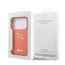 Case Guess IML 4G Script Metal Logo Apple iPhone 17 Pro orange Case Guess IML 4G Script Metal Logo Apple iPhone 17 Pro orange