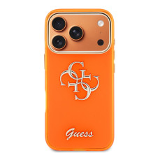 Case Guess IML 4G Script Metal Logo Apple iPhone 17 Pro orange Case Guess IML 4G Script Metal Logo Apple iPhone 17 Pro orange