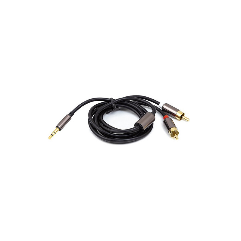 Audio cable 3.5mm - 2x RCA, 1.5m