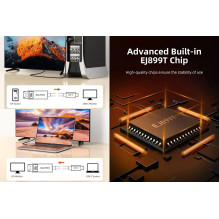 Kabelis USB Type-C - DisplayPort, 8K, 2m