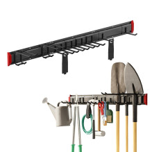 Tool Organizer - Maclean MC-179 Steel Wall System, 228 kg Load, 10 Hooks Tool Organizer - Maclean MC-179 Steel Wall System, 228 kg Load, 10 Hooks