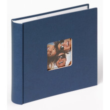 Photo Album - Walther ME-110-L Fun 200 Photos 10x15 cm White Pages Blue