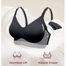 Momcozy YN21 Nursing bra, size S Black