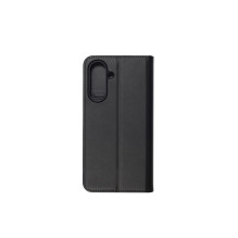 Dėklas telefono knyg, Just Must Galaxy A37, juodas
